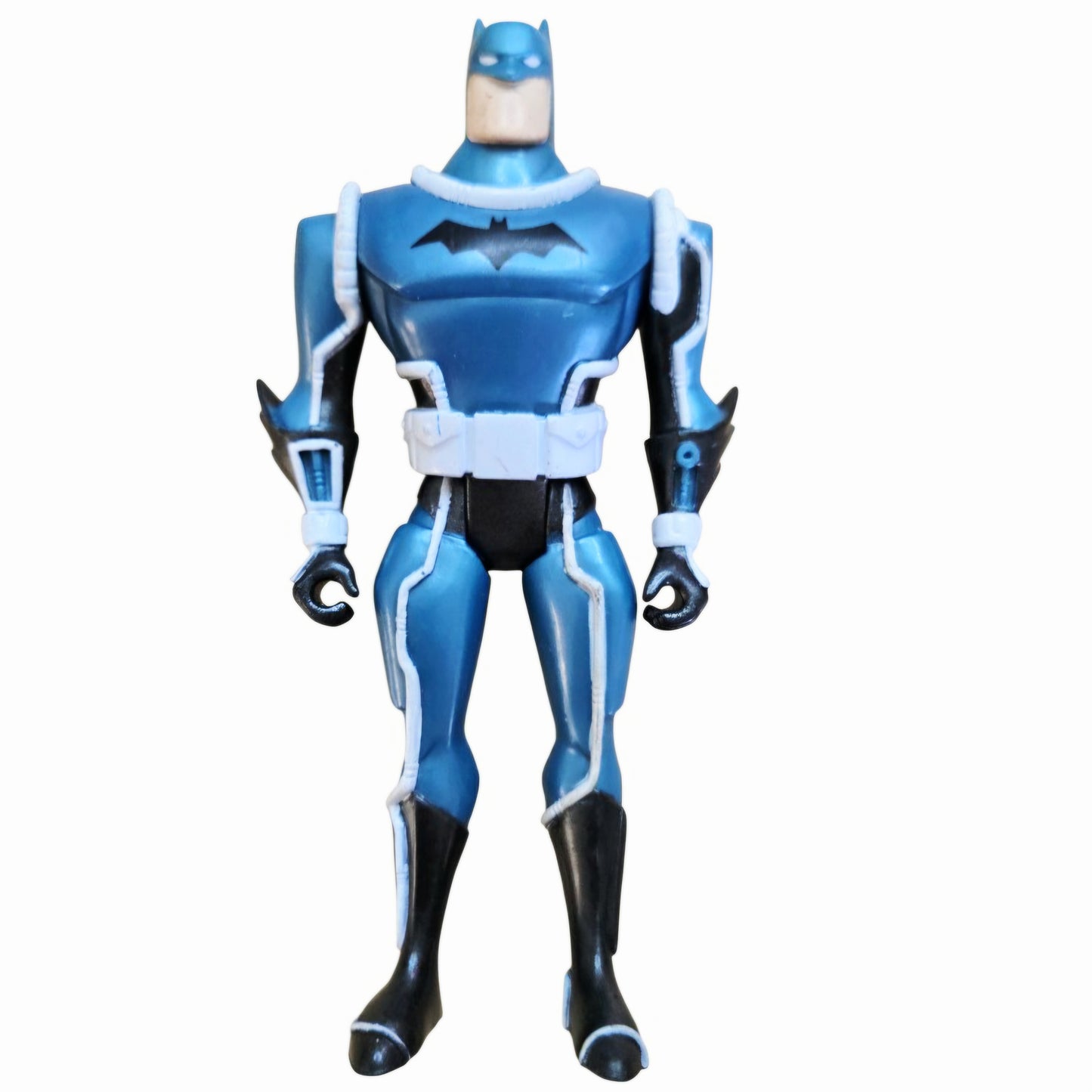 1990s Kenner/Hasbro Batman Mission Masters 3 Ground Pursuit Blue Figure 5" Loose