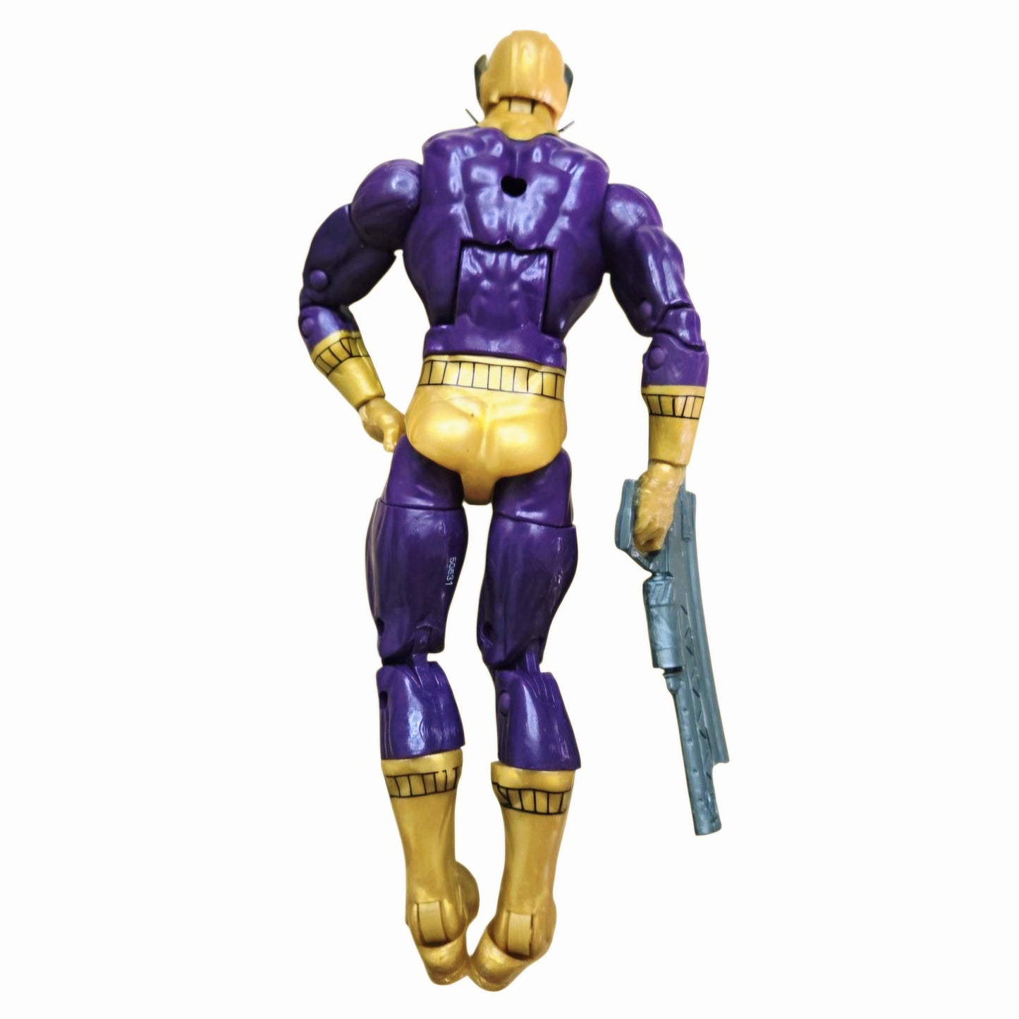 Custom Marvel Legends Batroc The Leaper Figure 6" Purple Gold (2015)