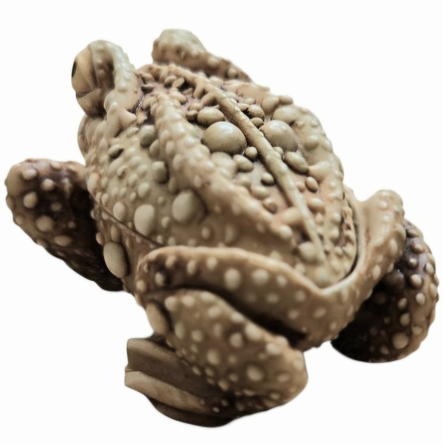 Harmony Kingdom Princely Thoughts "TOAD FROG" Trinket Box Figurine Retired (1987)