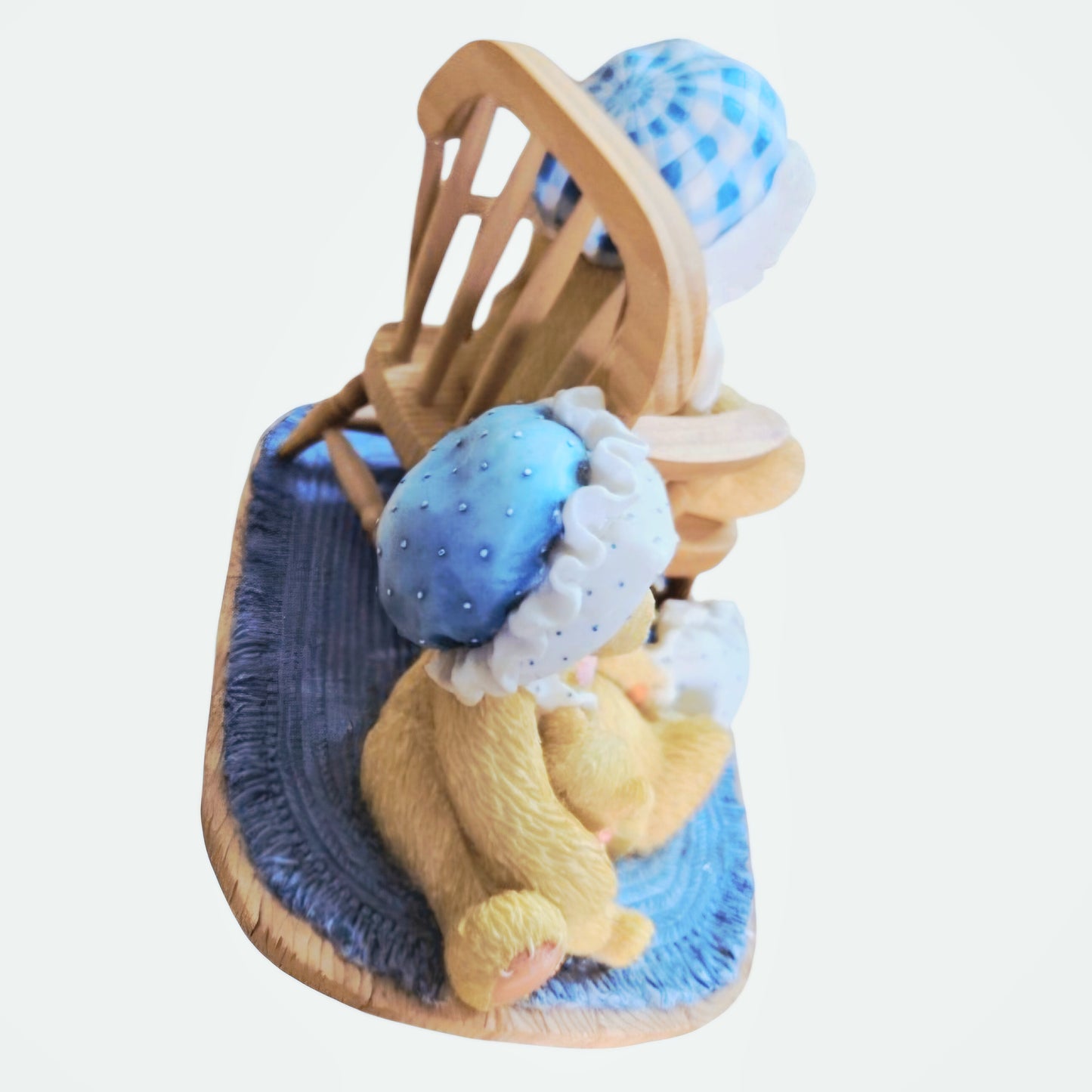 Cherished Teddies 1995 "Priscilla and Greta" Figurine 128031 Vintage Limited Ed.