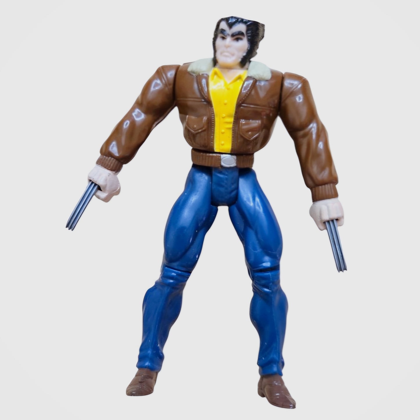 Vintage (1994) Toy Biz X-Men 'WOLVERINE' Street Clothes Figure Complete