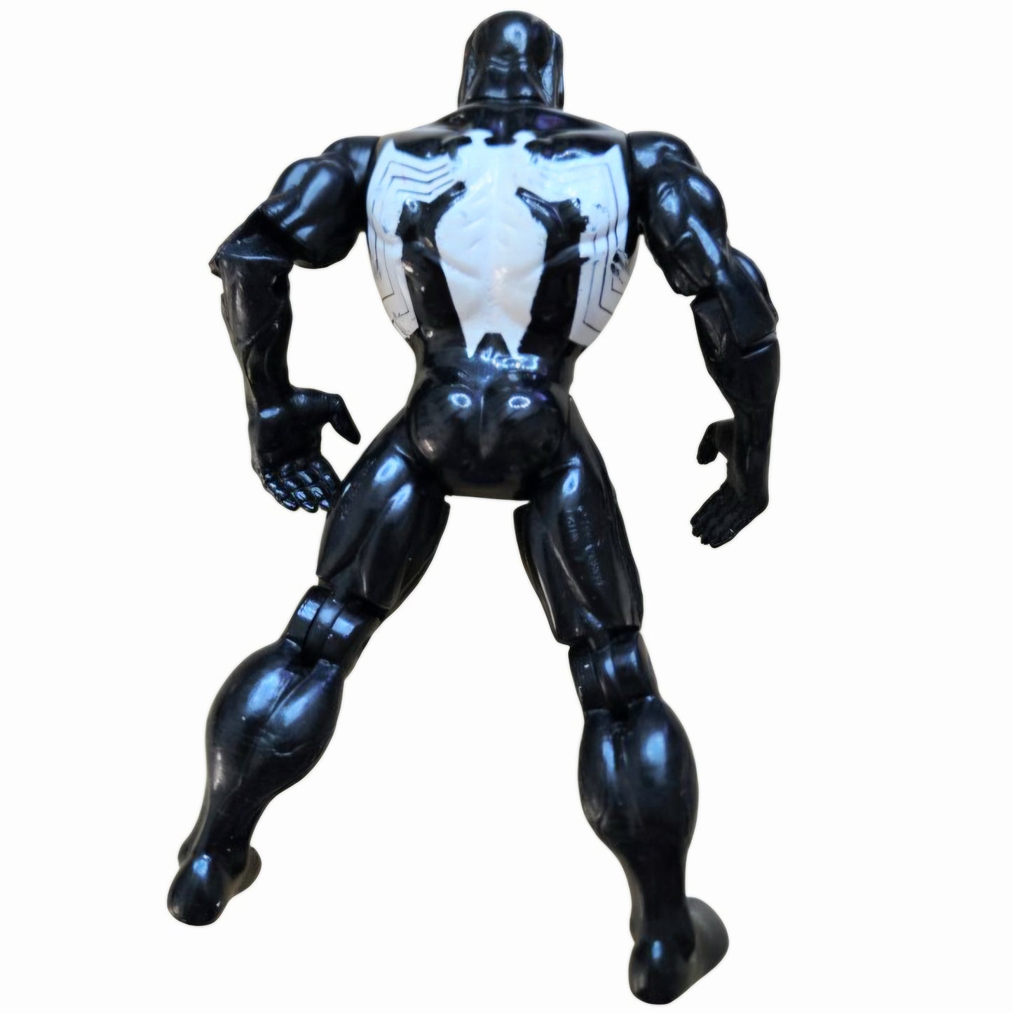 Vtg. (1994) ToyBiz Spider-Man: THE ANIMATED Series Venom Figure (Jaw Chomping)