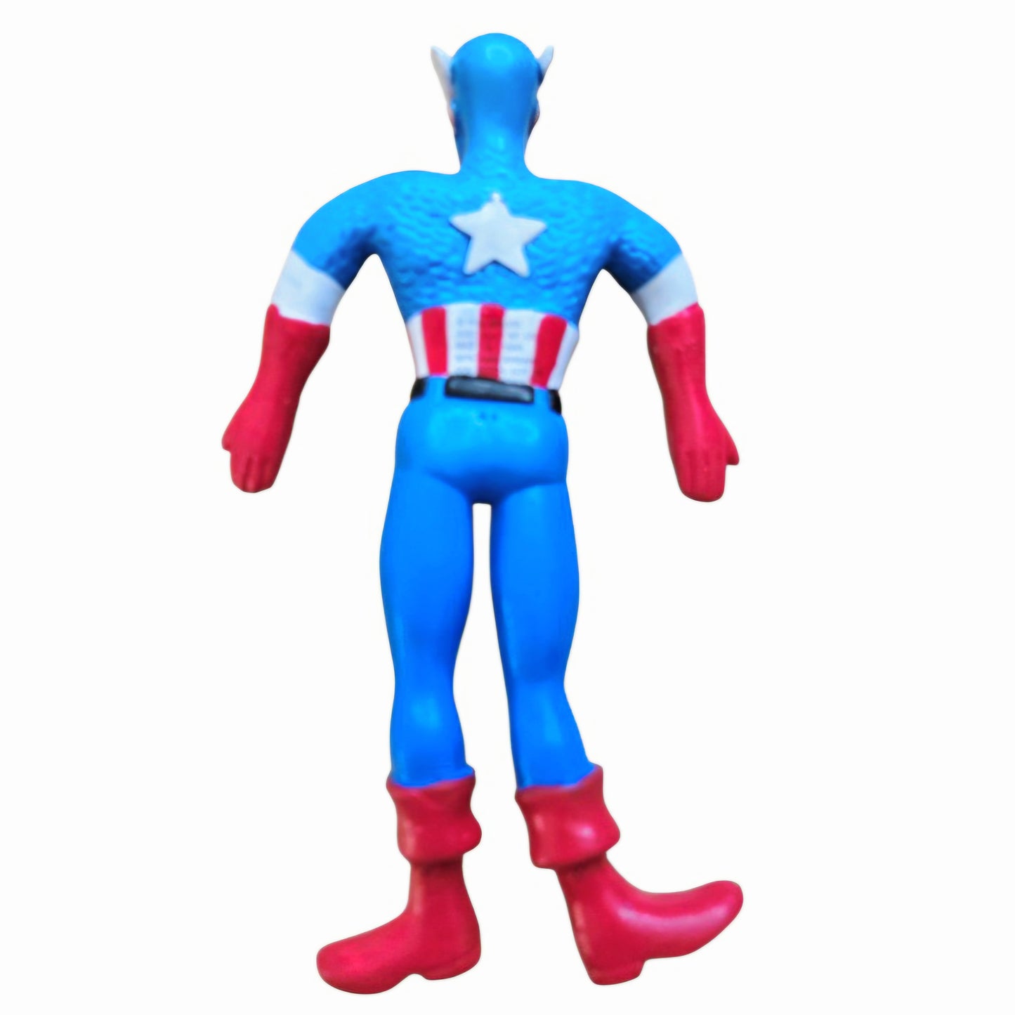 Captain America 'BENDY' Figure (1989) Just Toys Marvel Super Heroes Vtg.