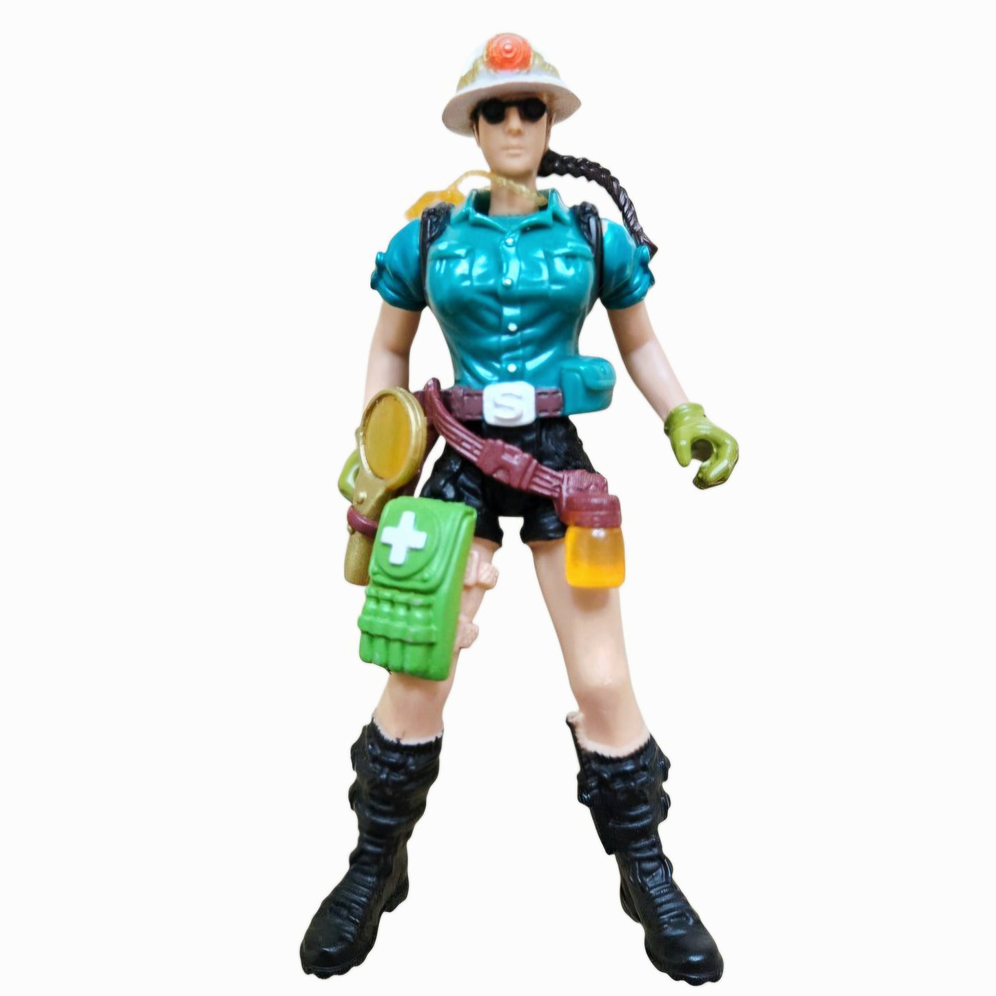 Vintage Chap Mei Quest Jungle Adventure Female Explorer Medic 3.75" Figure