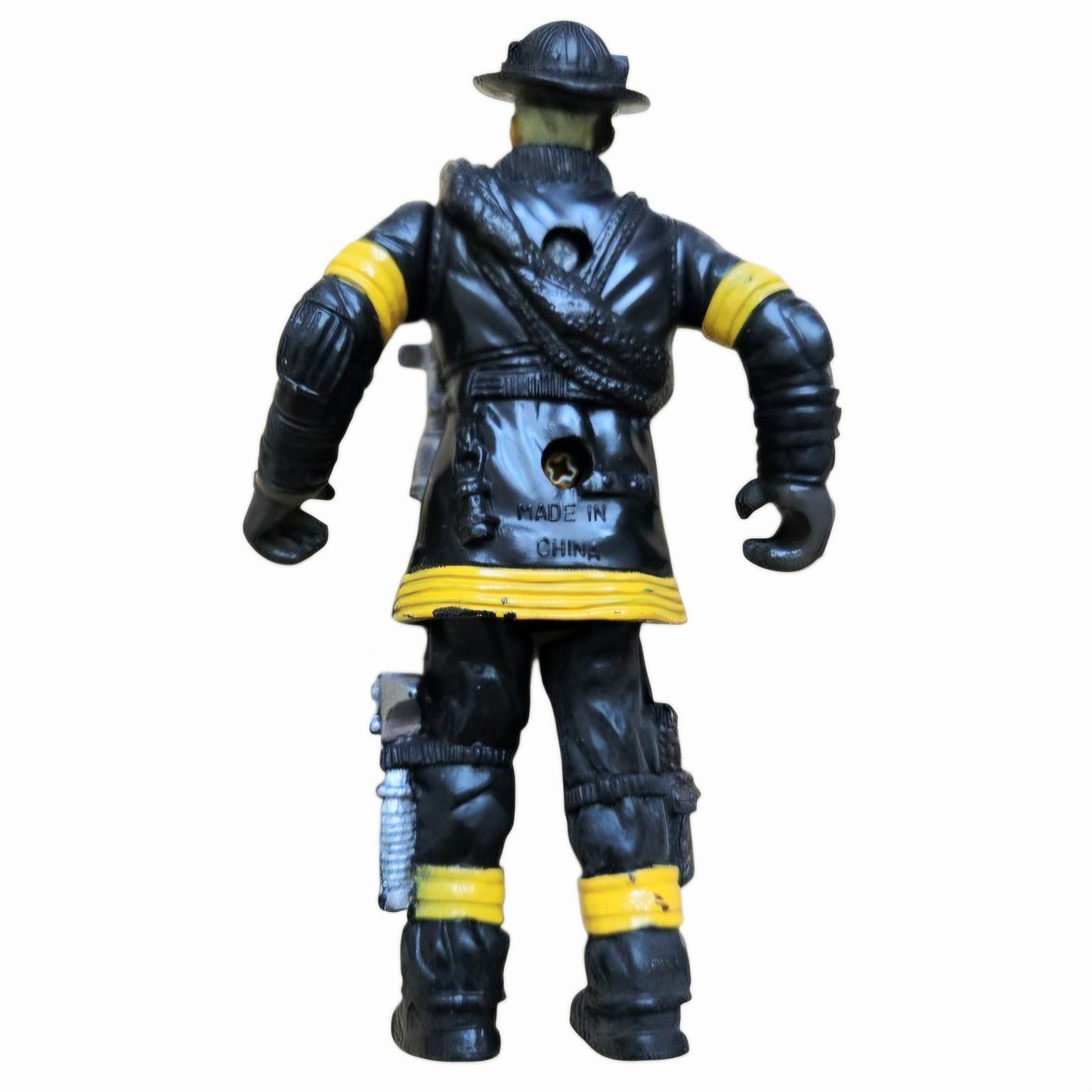 Four (4) *Vintage Chap Mei "Firefighters" Action Figures w/ Tools [1999]