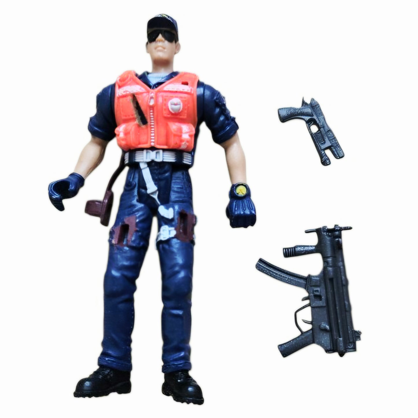 Chap Mei Coast Guard WATER RESCUE 3.75" Figure w/ Weapons Vintage (1999)