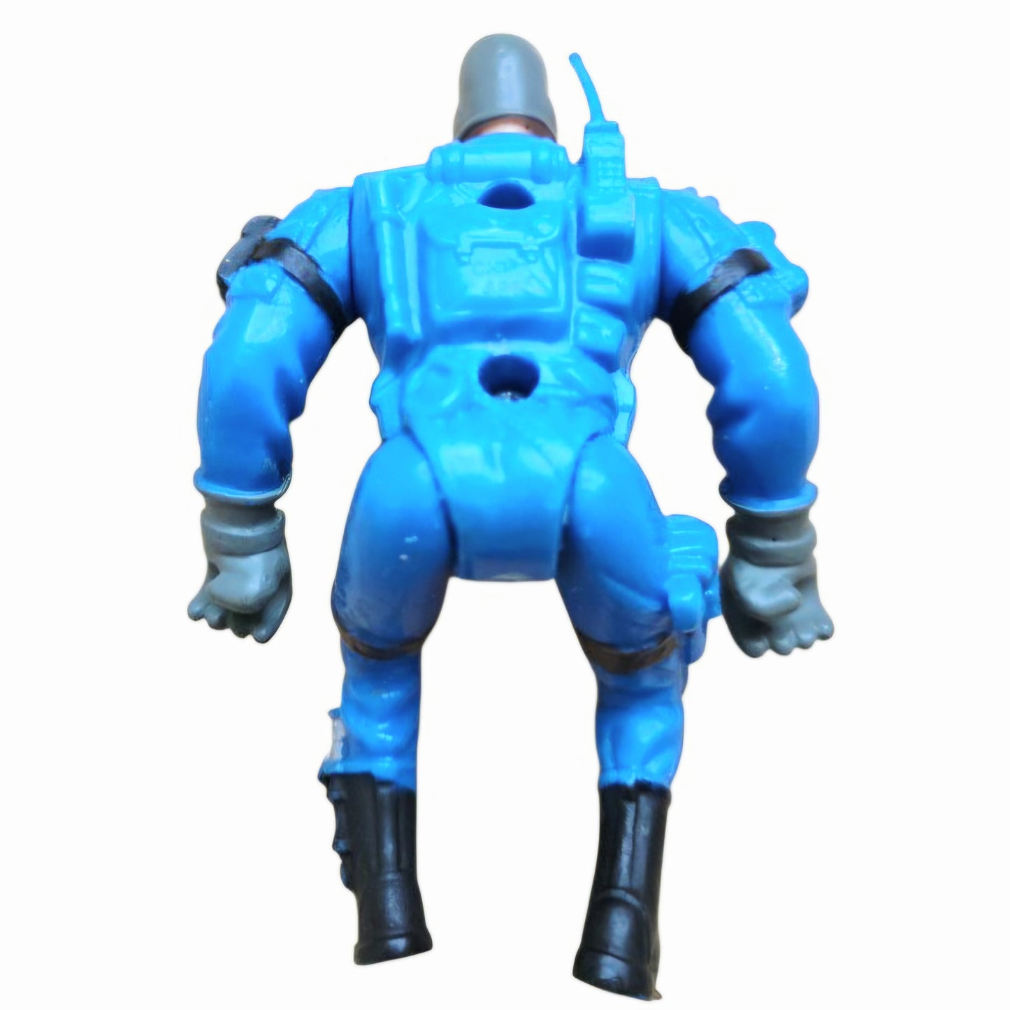 Vintage Blue 'SWAT POLICE' Tactical Figure 3.75" Chap Mei Soldier Force (1999)