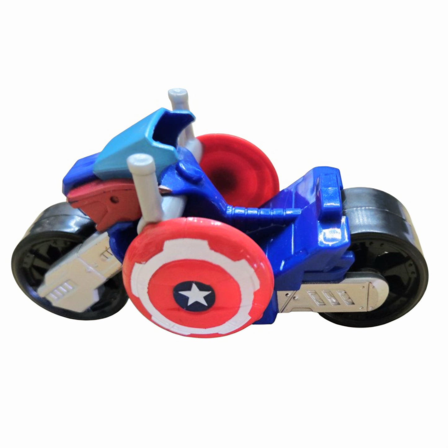 Playskool Heroes Marvel Super Hero ADV. Captain America (Victory Launcher Cycle)