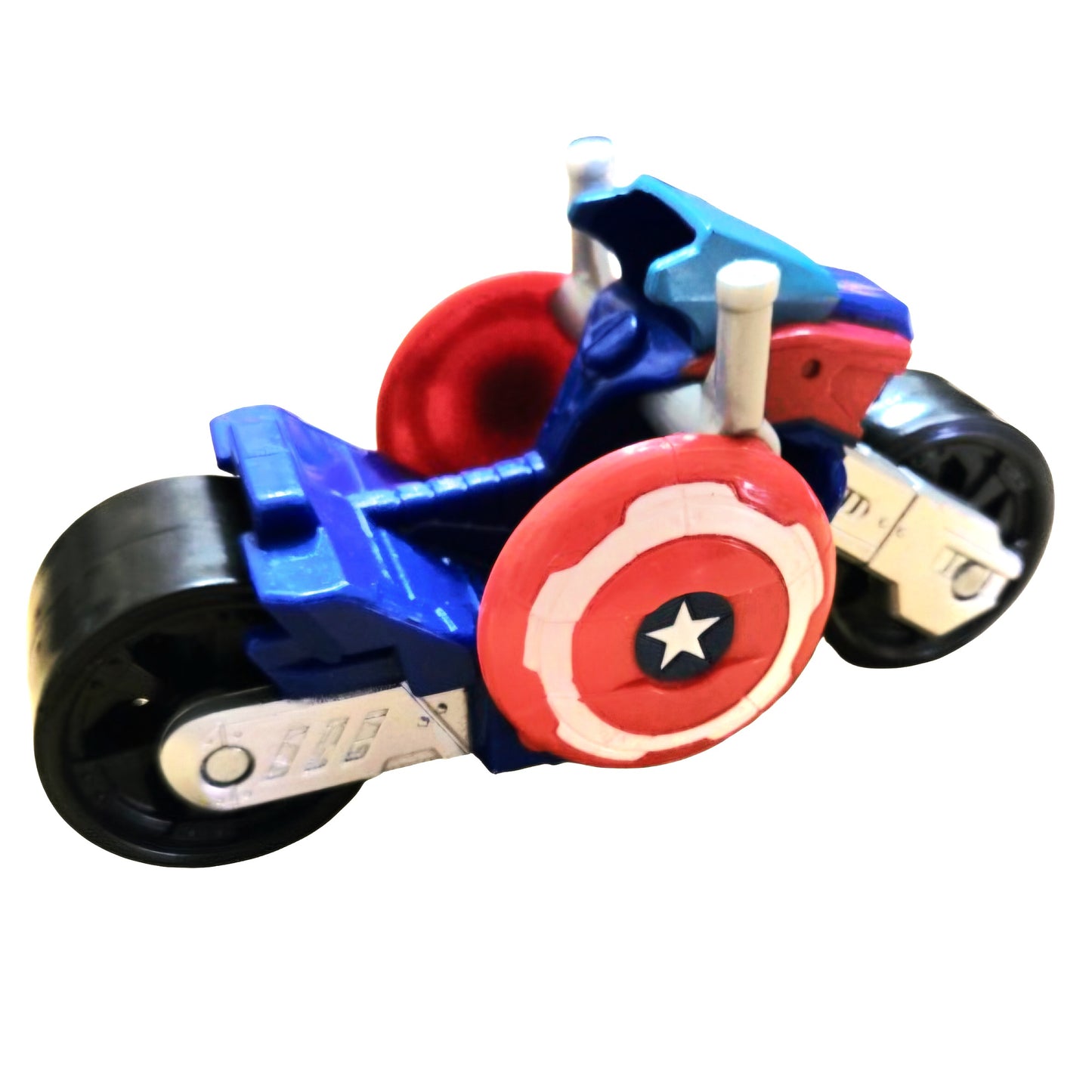 Playskool Heroes Marvel Super Hero ADV. Captain America (Victory Launcher Cycle)