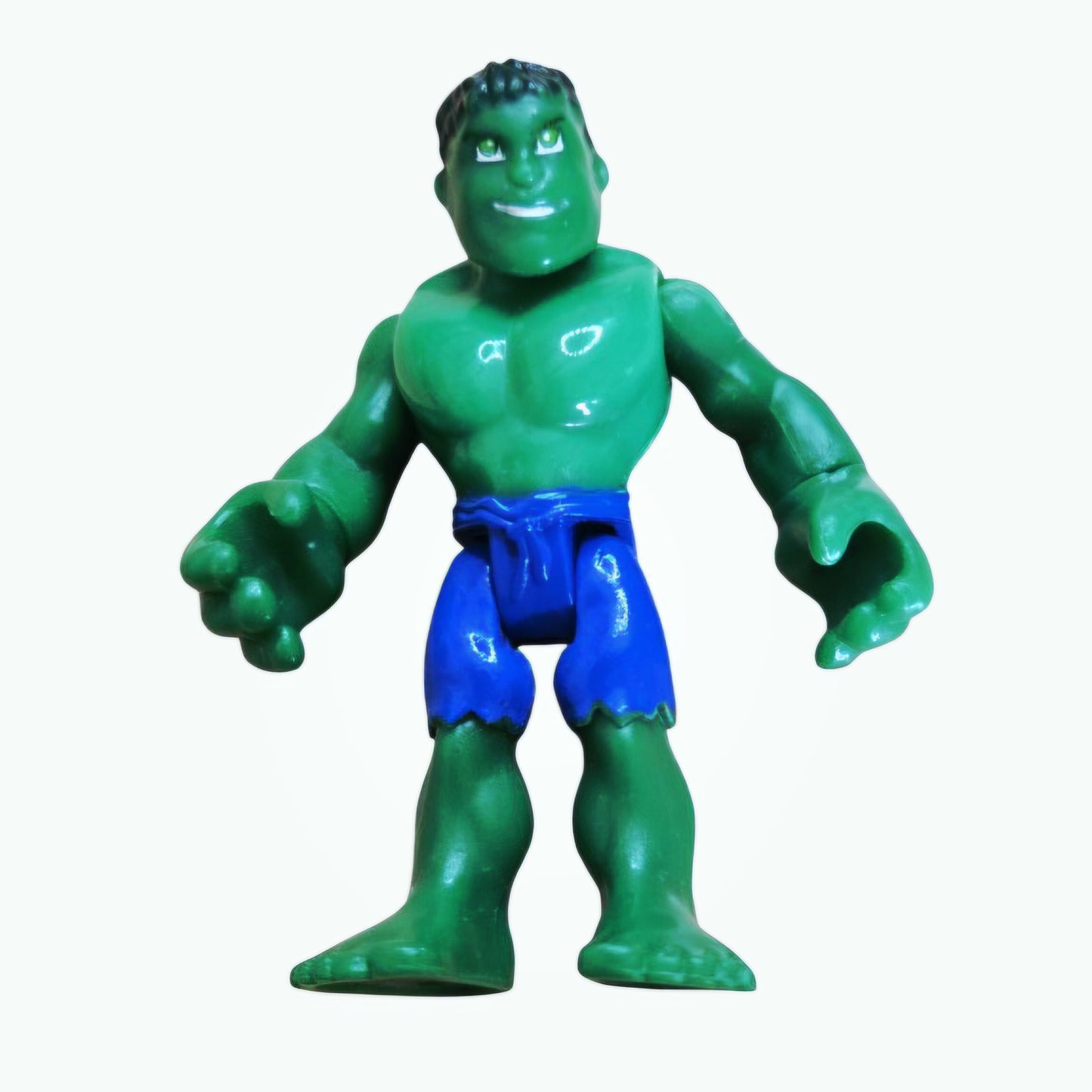 Marvel Playskool Heroes Super Hero Adventures "HULK" Figure 2.5" Toy
