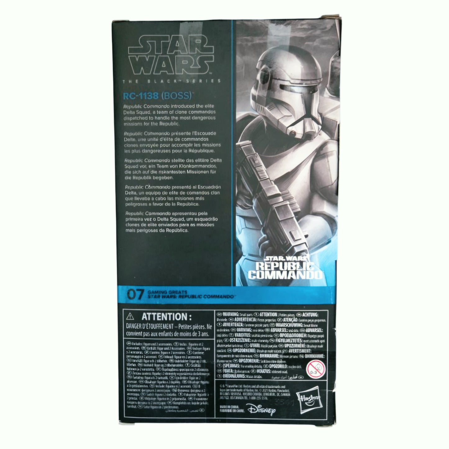 NIB *Star Wars Black Series Gaming Greats Republic Commando RC-1138 Boss