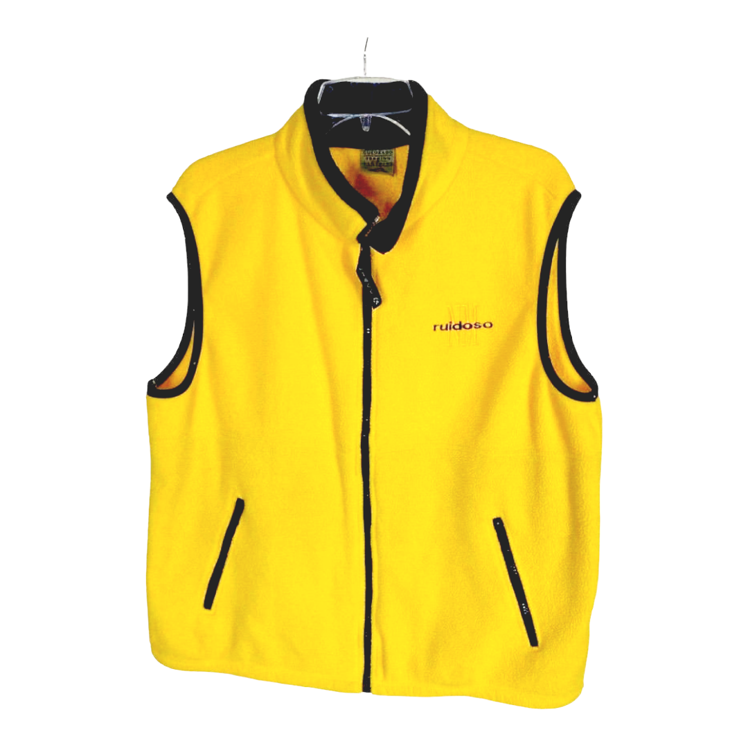 Colorado Trading & Co. "Ruidoso, NM" *Yellow Zippered Vest (Lg)