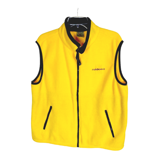 Colorado Trading & Co. "Ruidoso, NM" *Yellow Zippered Vest (Lg)