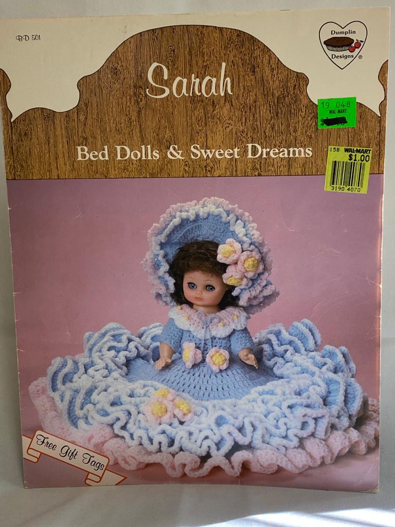 Four (4) *Vintage Bed Dolls & Sweet Dreams Crochet Patterns