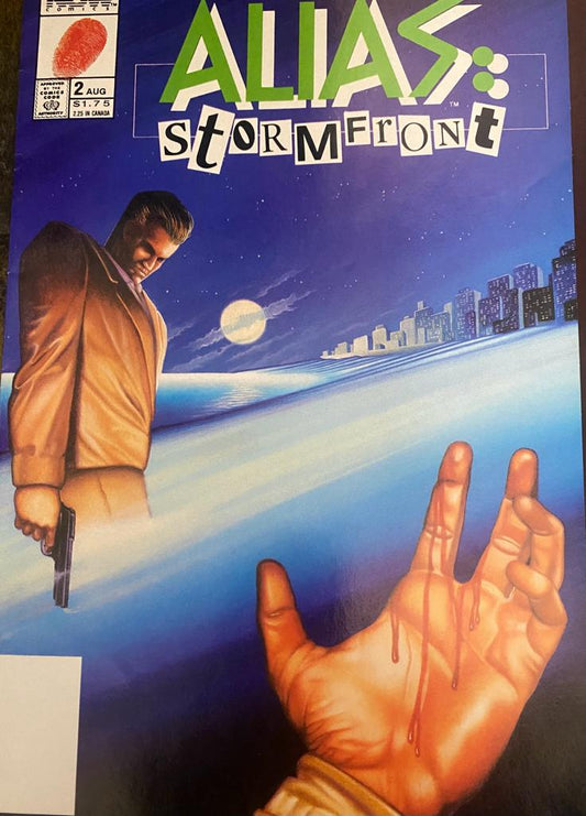 "Alias: StormFront" #2, Auguest Now Comic Book 1989