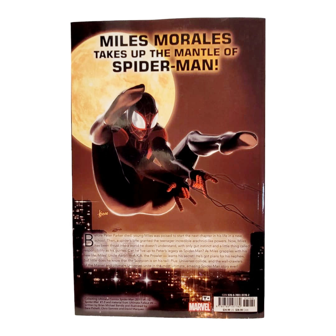 Marvel Comics * "Miles Morales: The Ultimate Spider-Man" Comic Book