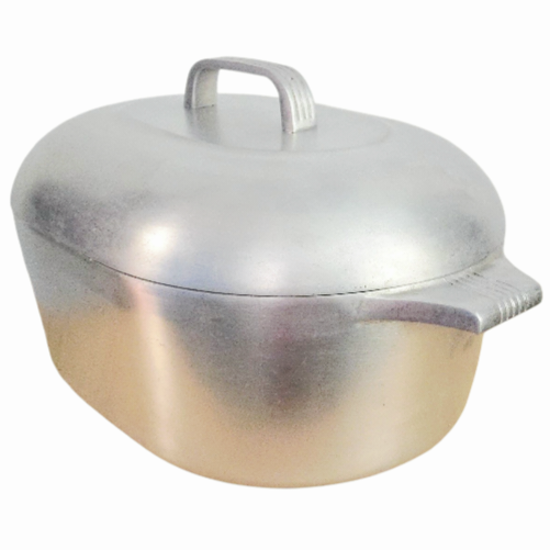 Vintage *Wagner Ware Sidney O Magnalite Oval 8qt Dutch Oven Roaster w/ Lid #4265-M