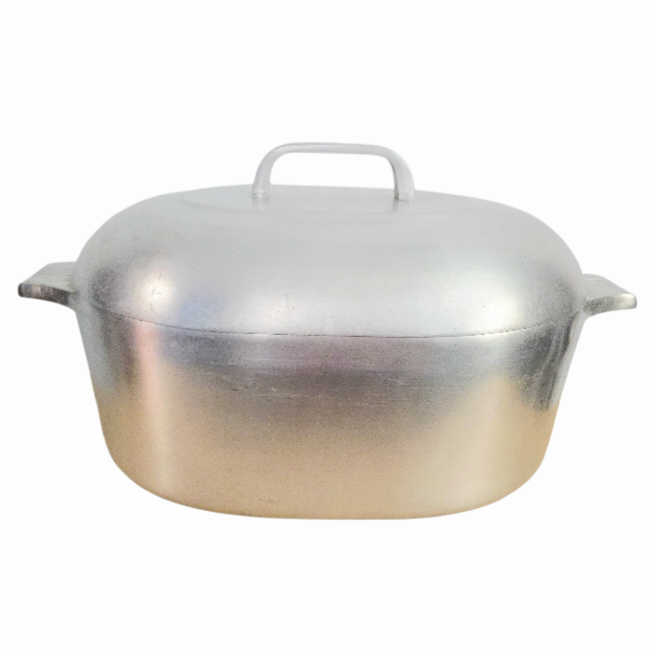Vintage *Wagner Ware Sidney O Magnalite Oval 8qt Dutch Oven Roaster w/ Lid #4265-M
