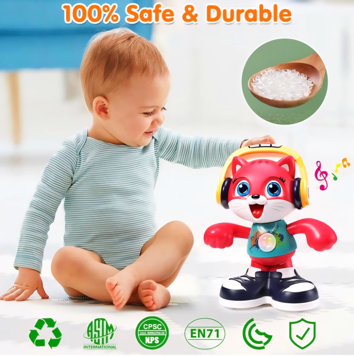 The Hola Dancing Cat - Interactive Musical Toy by (Yunaking)