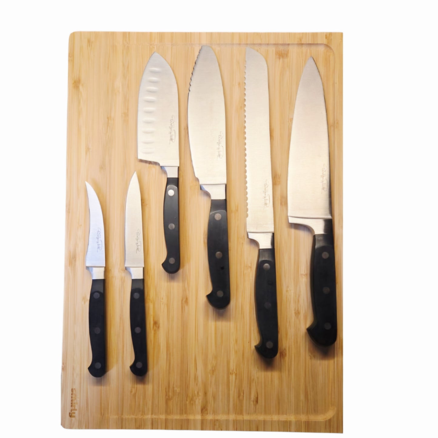 Beautiful *Set of Wolfgang Puck 6 - Piece Knives (042011)