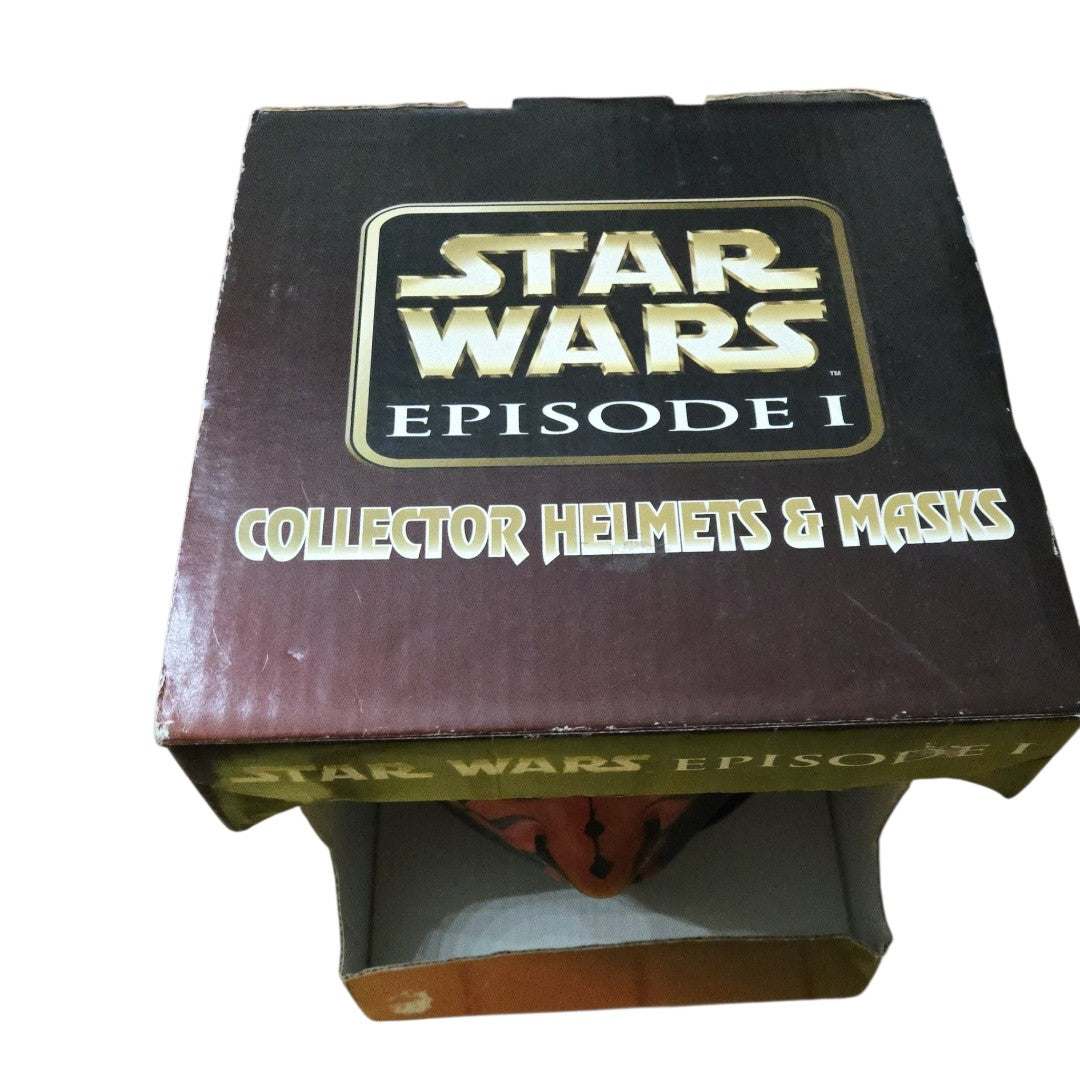 NIB (1999) Star Wars Episode I "DARTH MAUL" Don Post Mask - Vintage