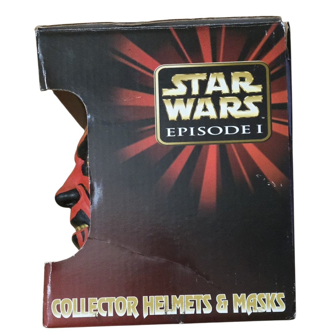 NIB (1999) Star Wars Episode I "DARTH MAUL" Don Post Mask - Vintage
