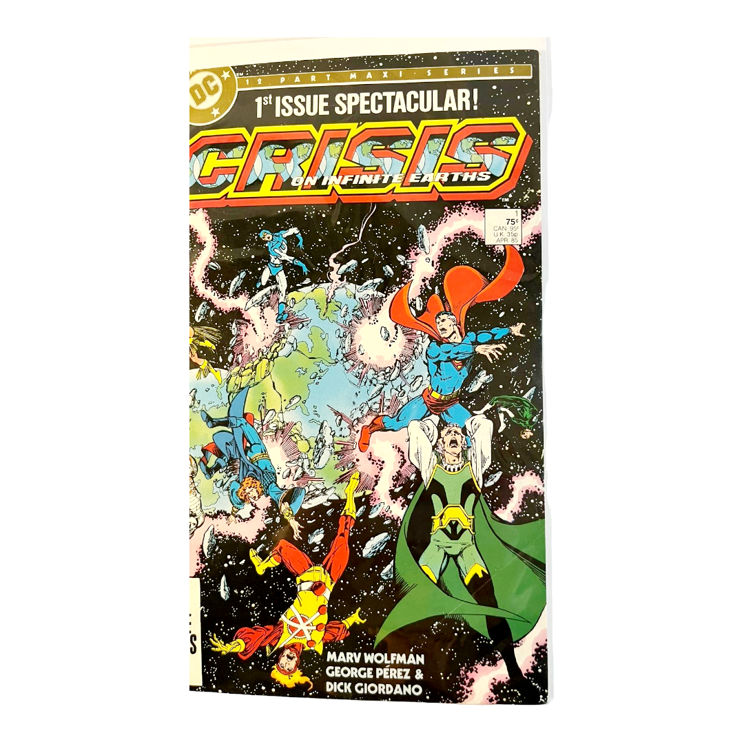 "Crisis on Infinite Earth" #1, #7, #8 (1985) Special Issues