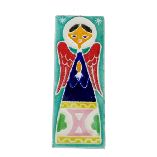 Creazioni Lucia Angel *Italy Hand Painted Wall Plaque Tile