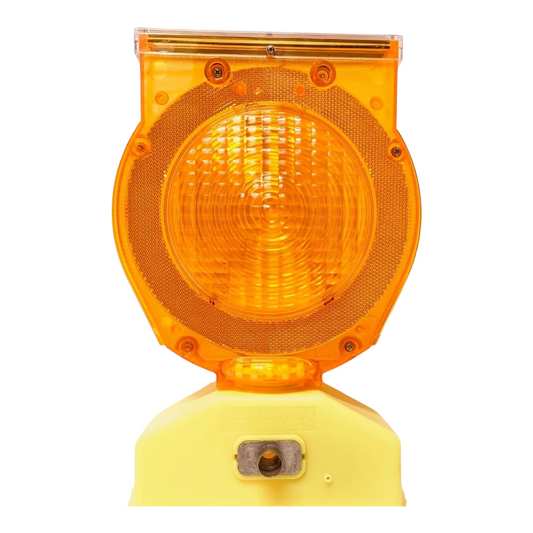 New *Type A & C Duel Function Orange Solar Barricade Light