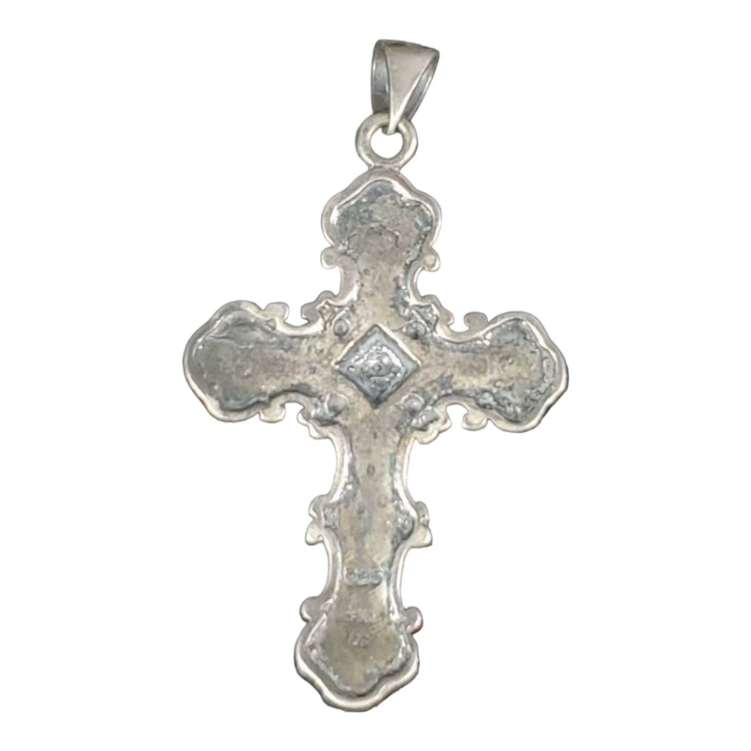 Vintage *Sterling Silver .925 Cross Pendant