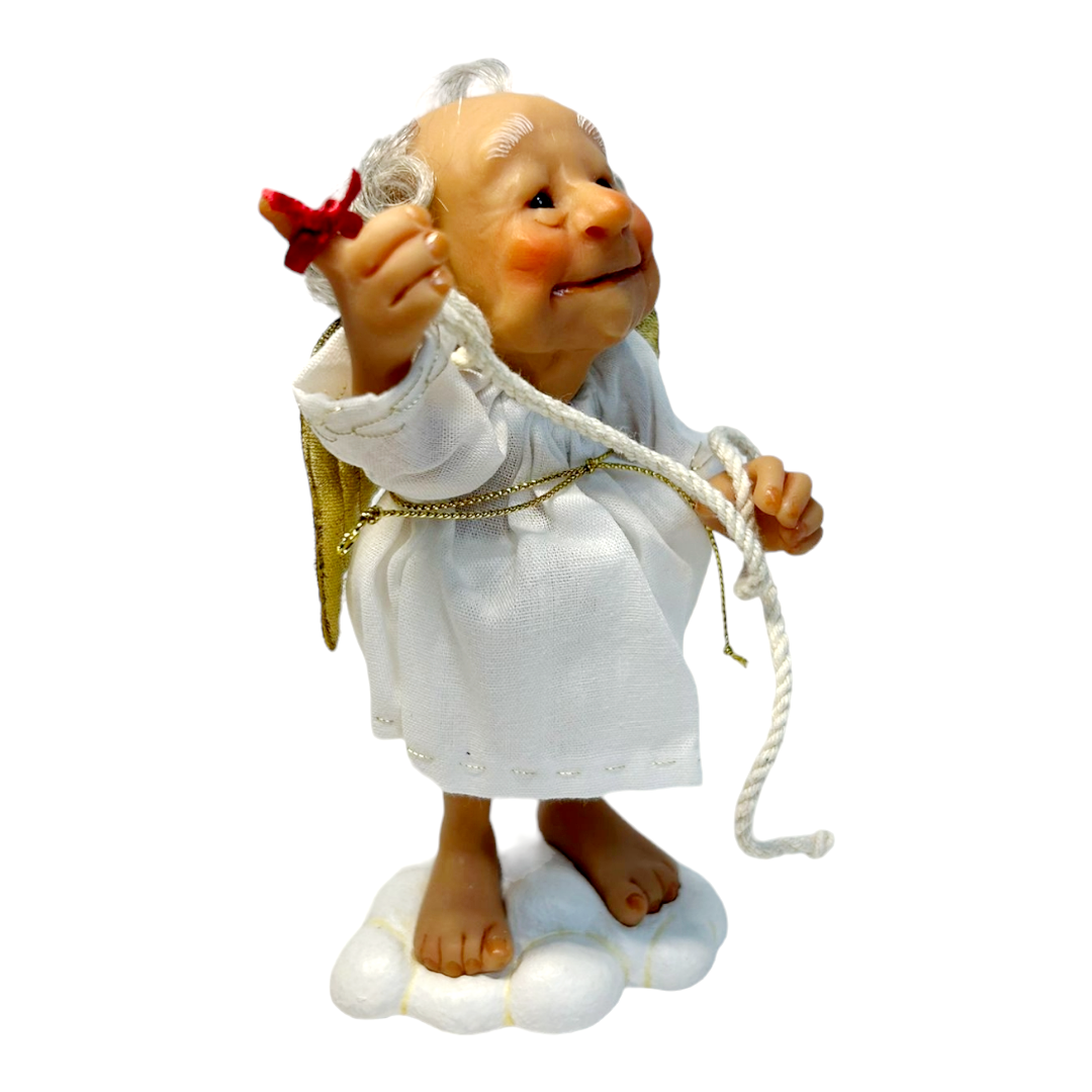 New *Goebel Reminder Angel: "Hang In There" w/ Box #823009