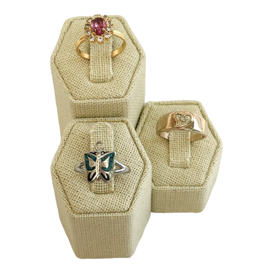 Three (3) *Beautiful Women's Ring Lot (sz 8.75)