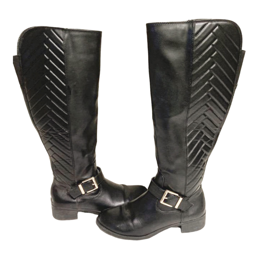 Merona *Sybil Women's Knee High Black Boots (size 9)