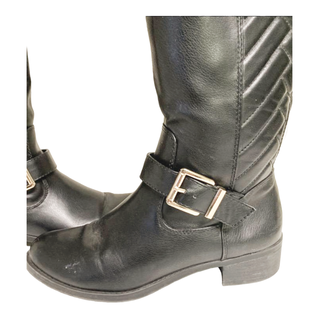 Merona *Sybil Women's Knee High Black Boots (size 9)