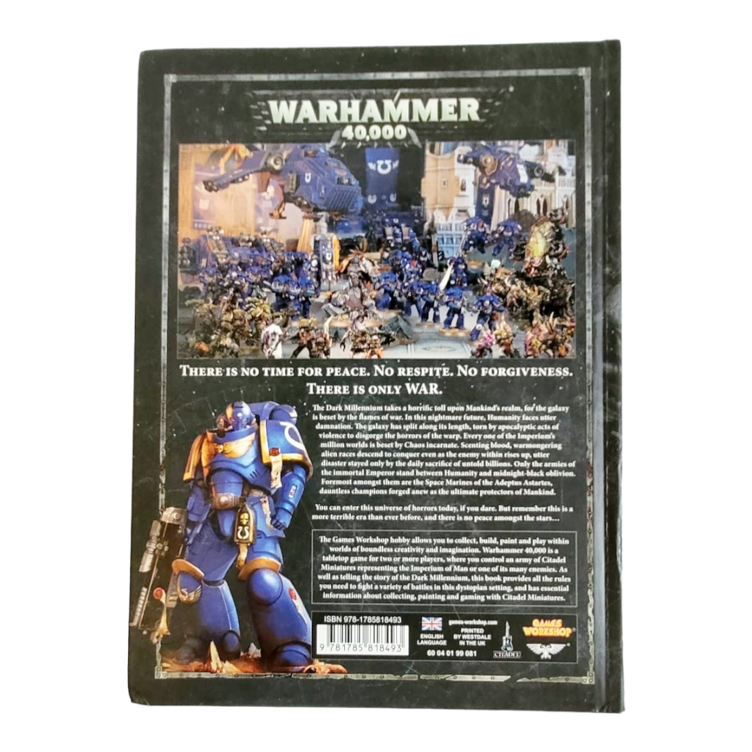 Games Workshop "Warhammer 40k" Hardcover RuleBook 8th Edition 2017