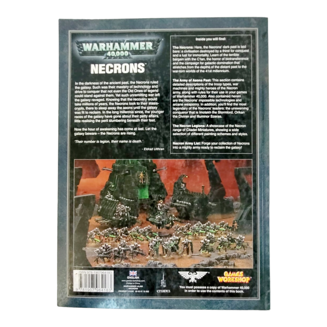 Games Workshop "Warhammer 40,000 Codex Necrons" Softcover