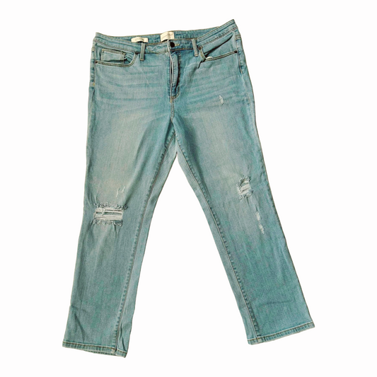 Universial Thread Ladies Straight Jeans (Size 16) High Rise/Slim