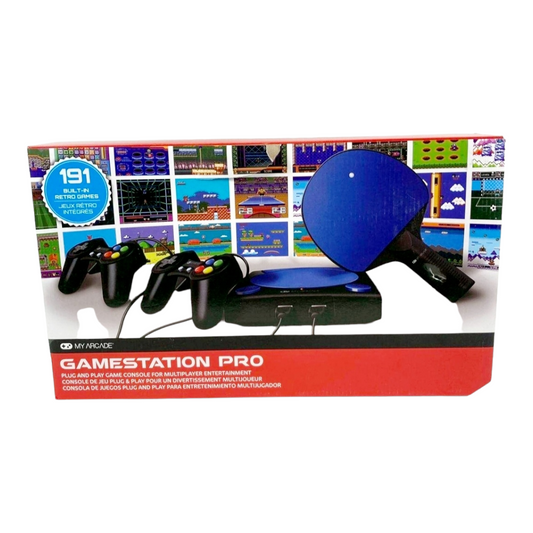 My Arcade 'Game Station Pro' Plug/Play 191 Retro Games Multi-Players