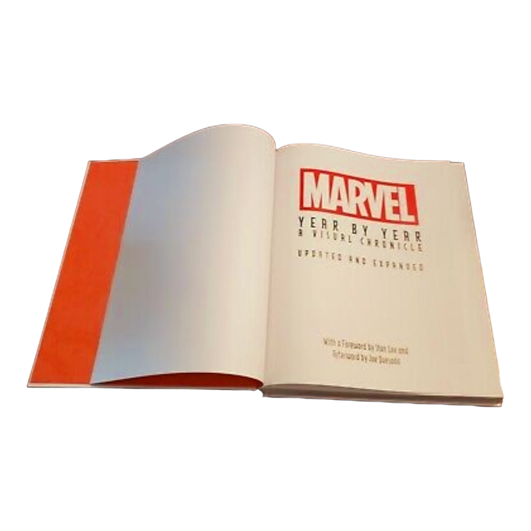 Marvel: Year by Year: A Visual Chronicle Hardback Book (2013)