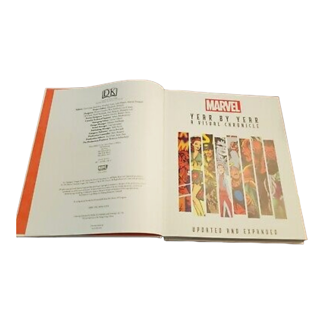 Marvel: Year by Year: A Visual Chronicle Hardback Book (2013)