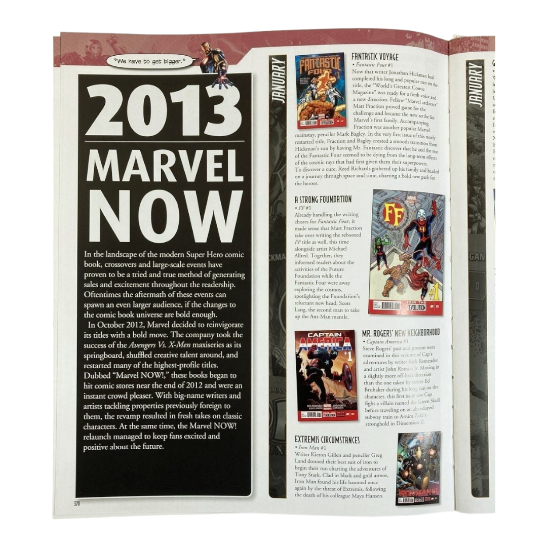 Marvel: Year by Year: A Visual Chronicle Hardback Book (2013)