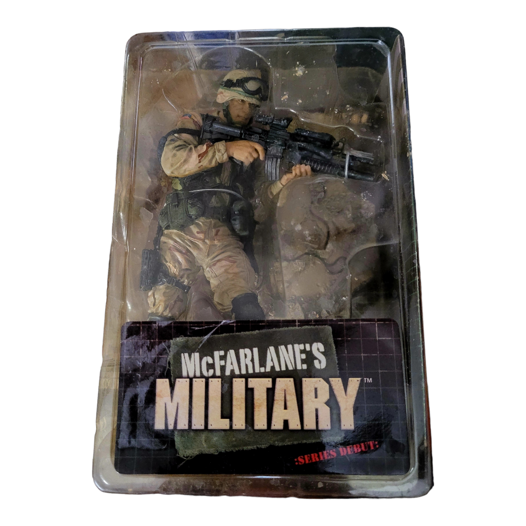 NIP *McFarlane Military Army Desert Infantry Figure (2005)