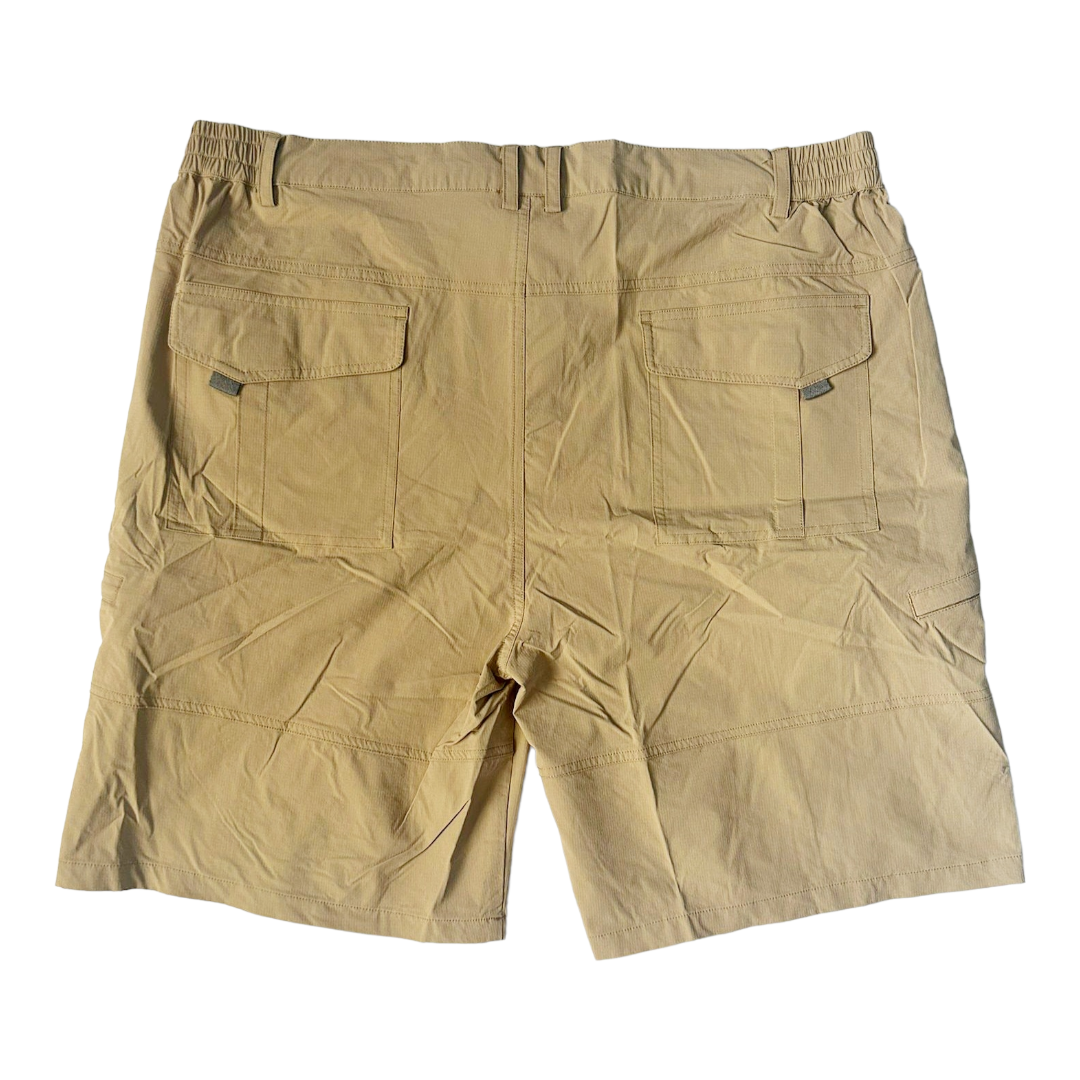 Outdoor Sport Nylon Khaki Men's Cargo Hiking Shorts (Size 40)