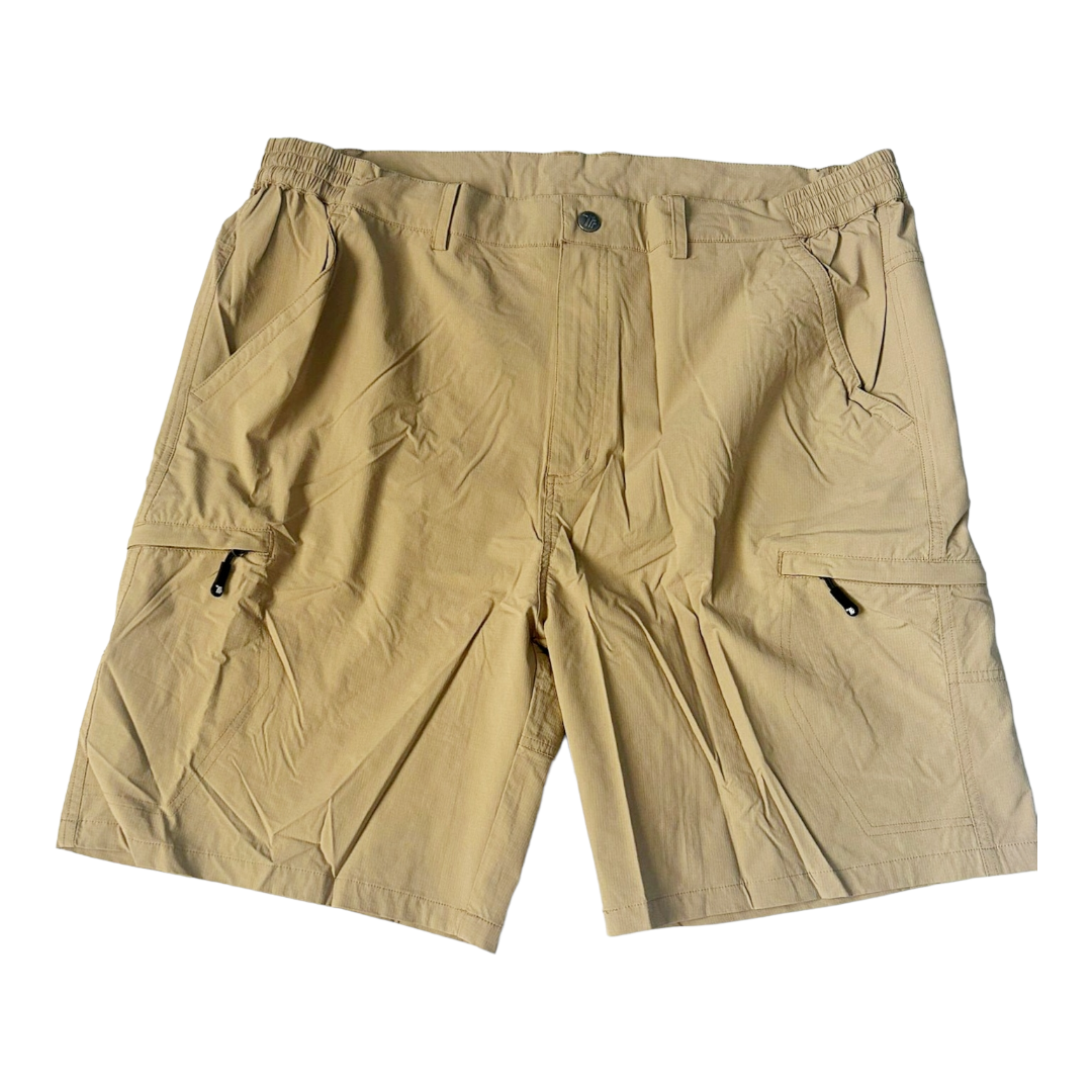 Outdoor Sport Nylon Khaki Men's Cargo Hiking Shorts (Size 40)