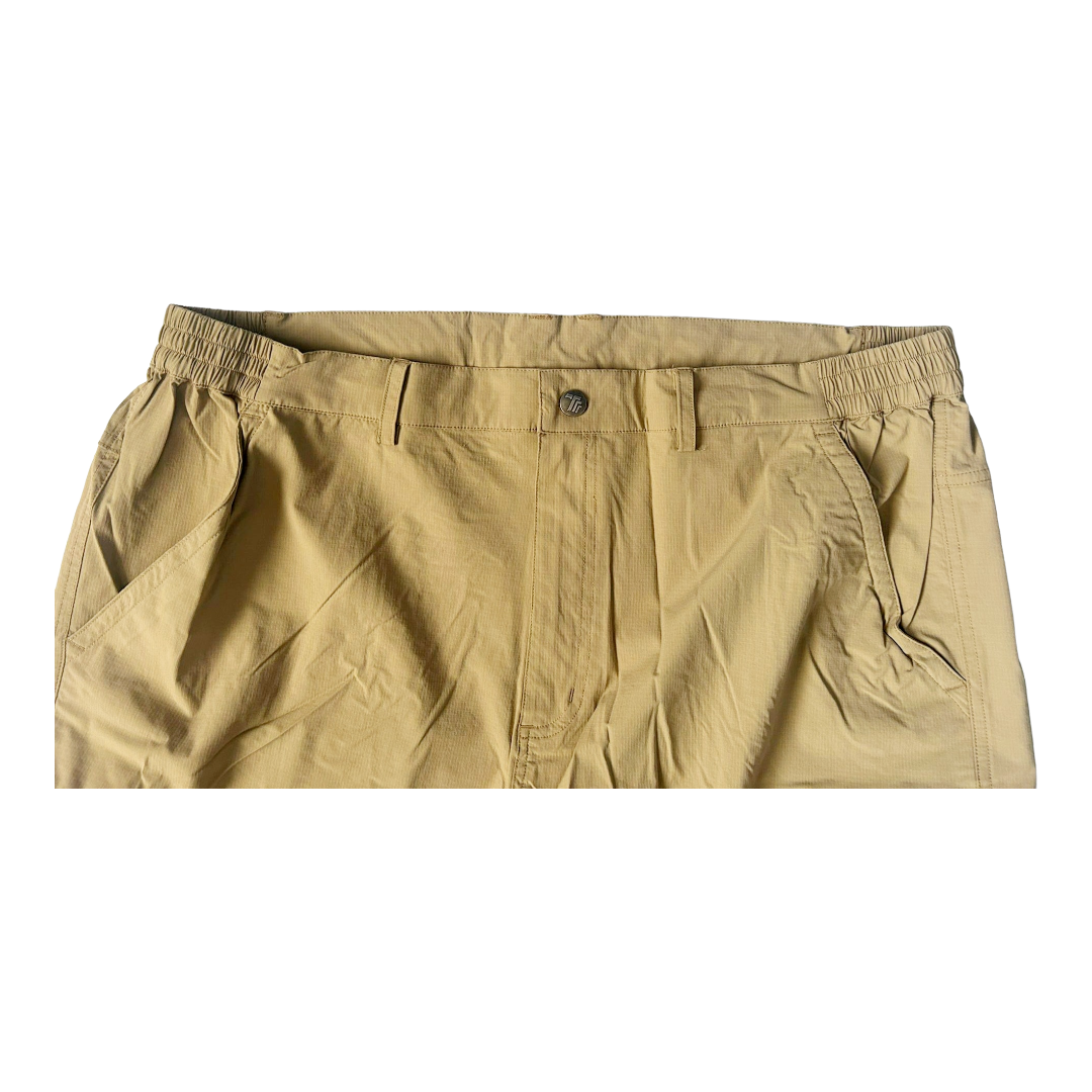 Outdoor Sport Nylon Khaki Men's Cargo Hiking Shorts (Size 40)