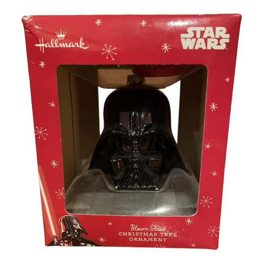 NIB *Star Wars Hallmark Blown Glass "Darth Vader" Ornament