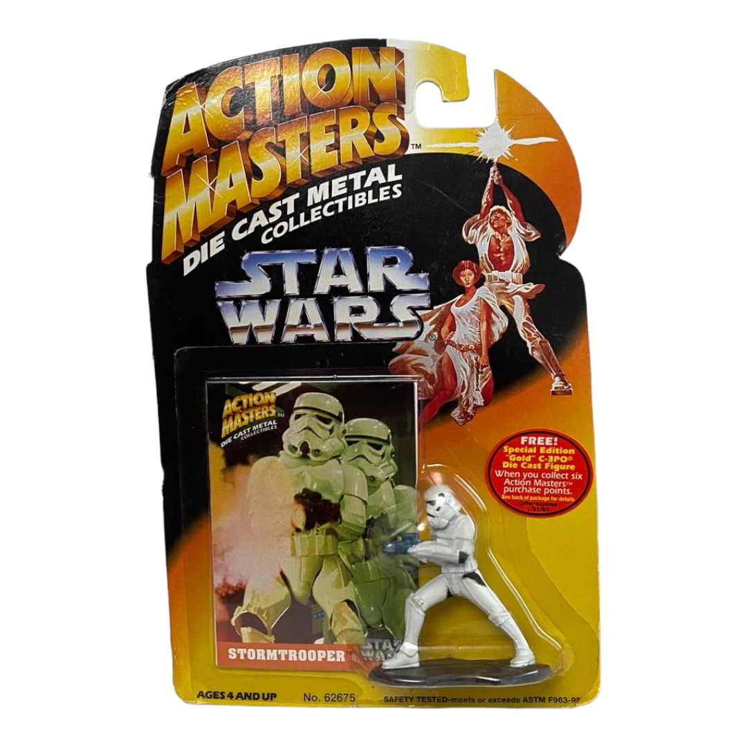 NIP *Star Wars (3) Action Masters Die Cast Figures (1994)