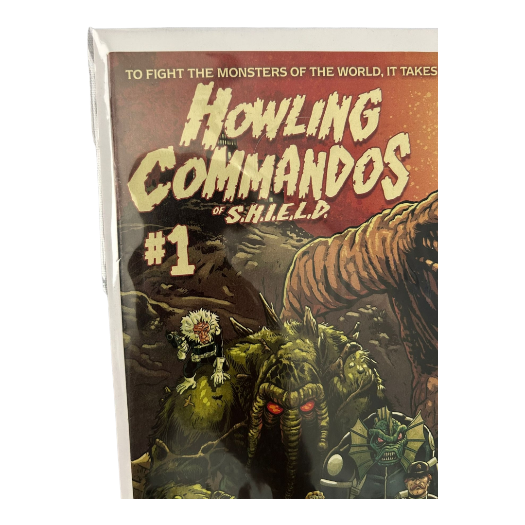 "Howling Commandos of SHIELD" Comic Books #1 & 2 (Marvel Comics)