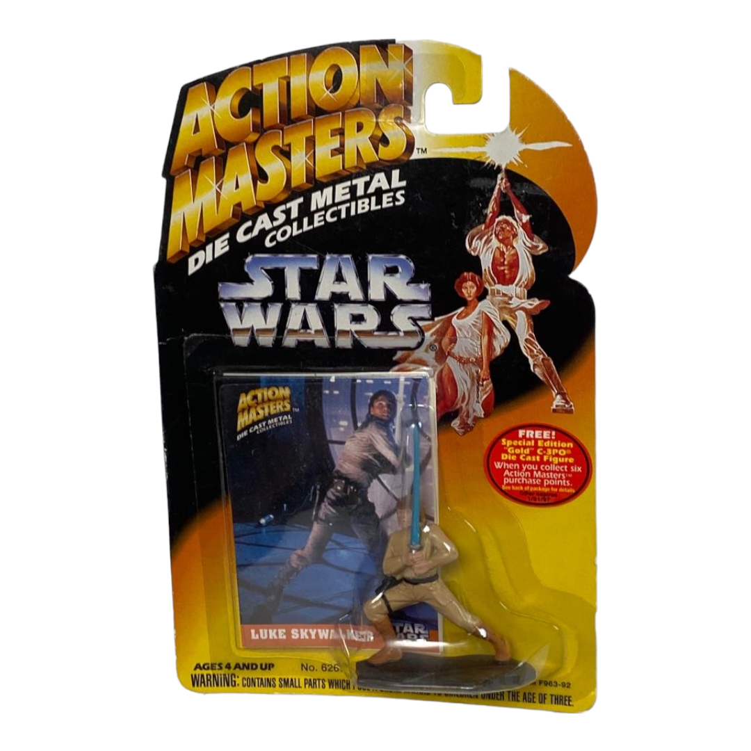 NIP *Star Wars (3) Action Masters Die Cast Figures (1994)