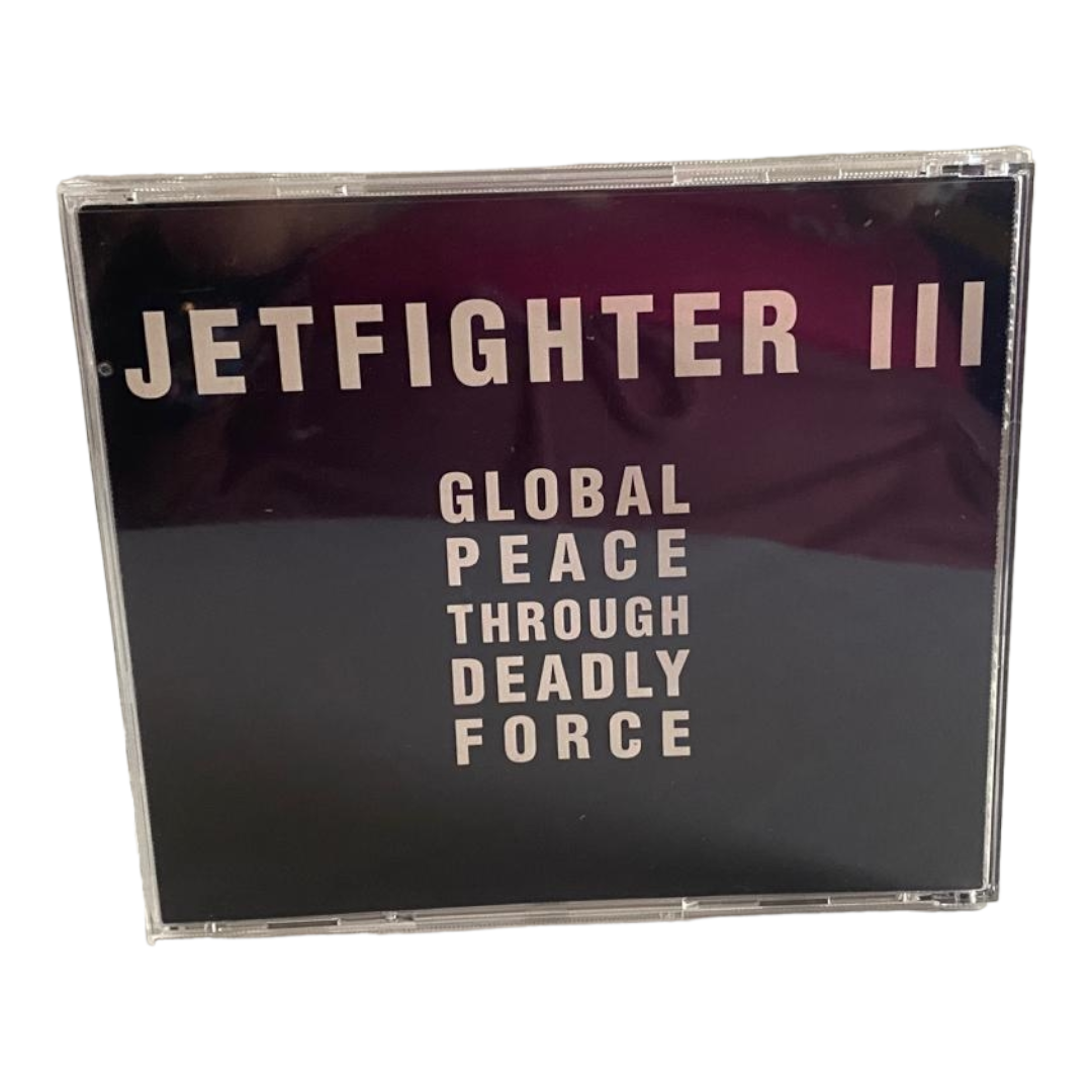 JetFighter III Combat Flight Simulator Big Box Video Game (1996)